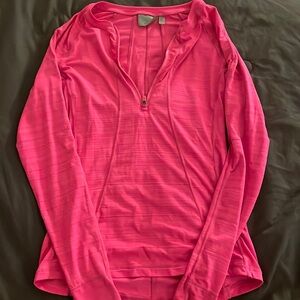 Athleta pink long sleeve